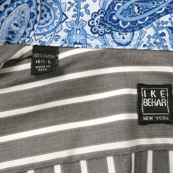 Ike Behar mens button down dress shirt - Picture 3 of 3